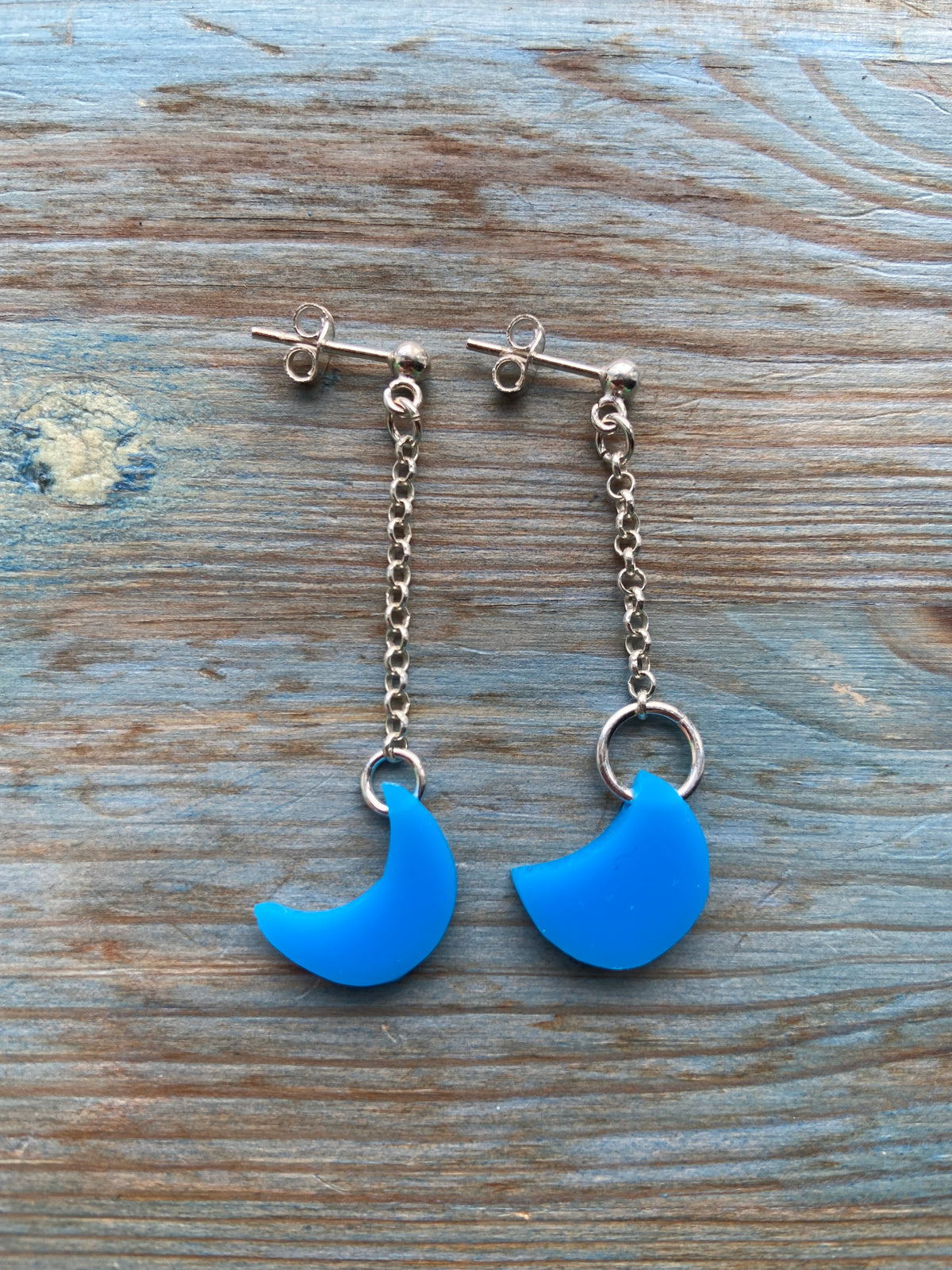 Earrings moon
