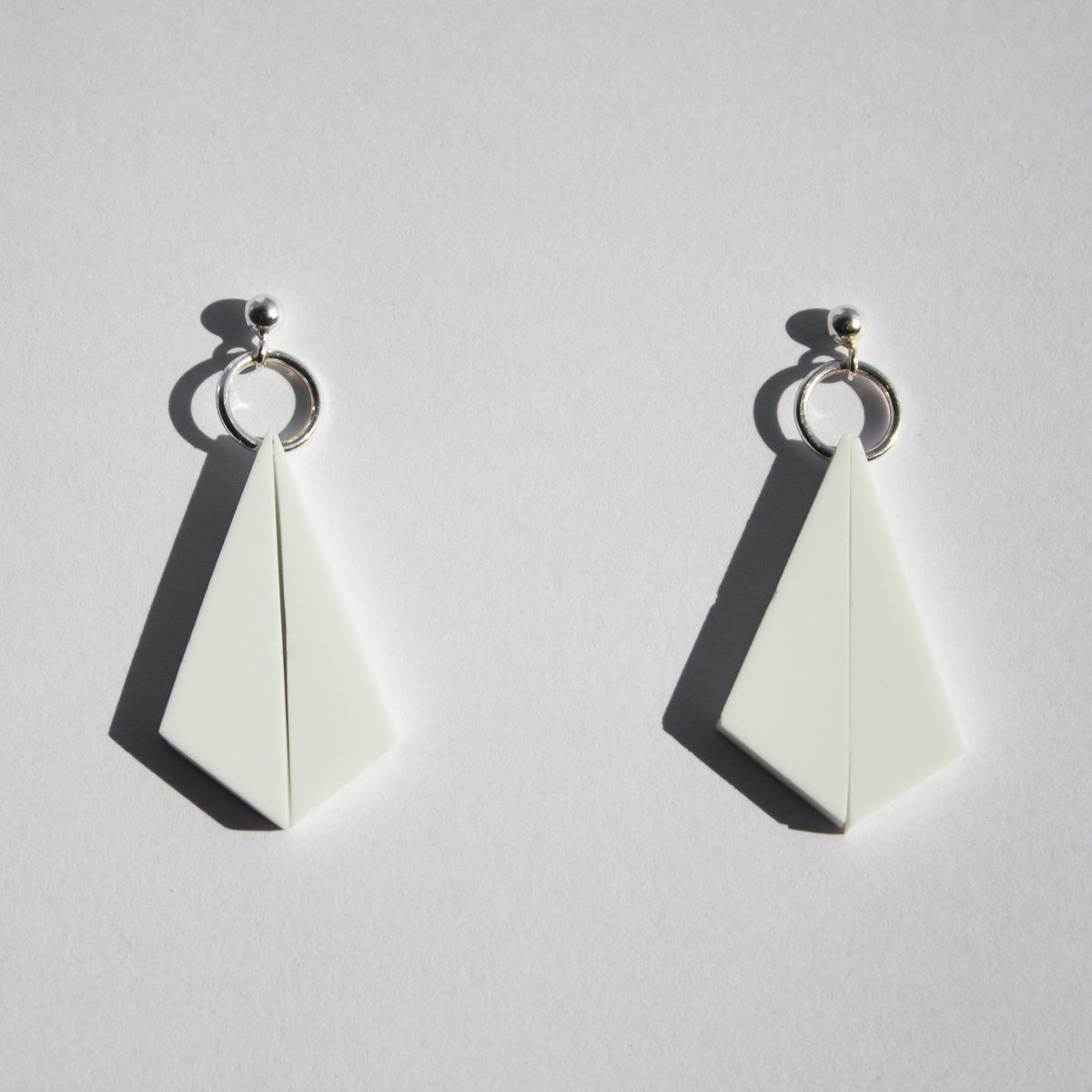 Earrings - Kahuku - White
