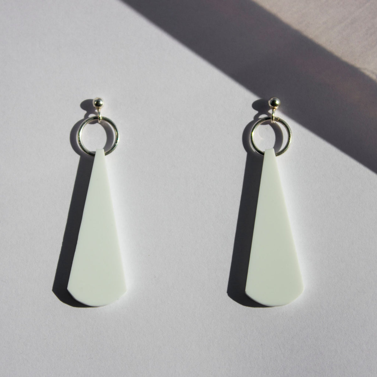 Earrings - Patapata - White