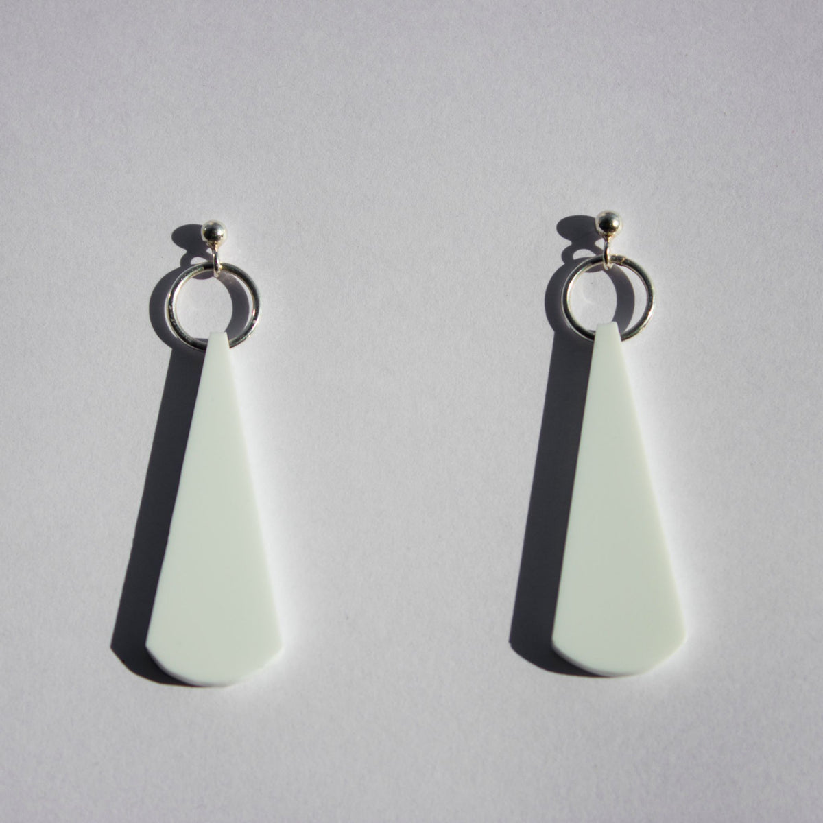 Earrings - Patapata - White